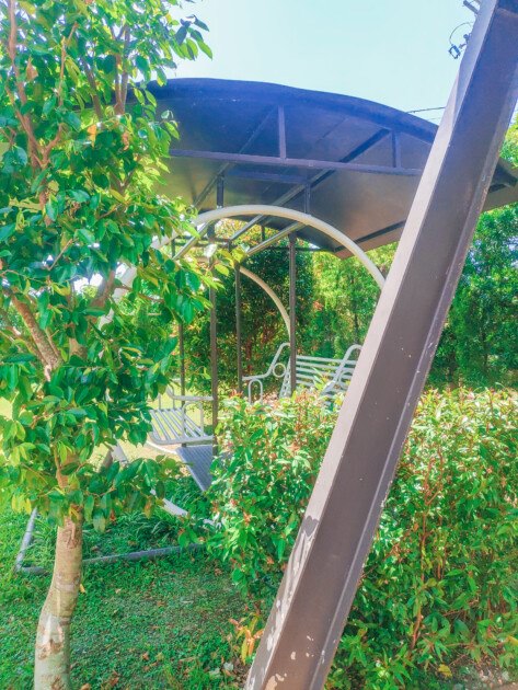【宜蘭旅遊】再度回訪的好地方-福山植物園、北海稻民宿、彈跳工廠 - 第20張圖 宜蘭-北海稻民宿-愜意的盪鞦韆